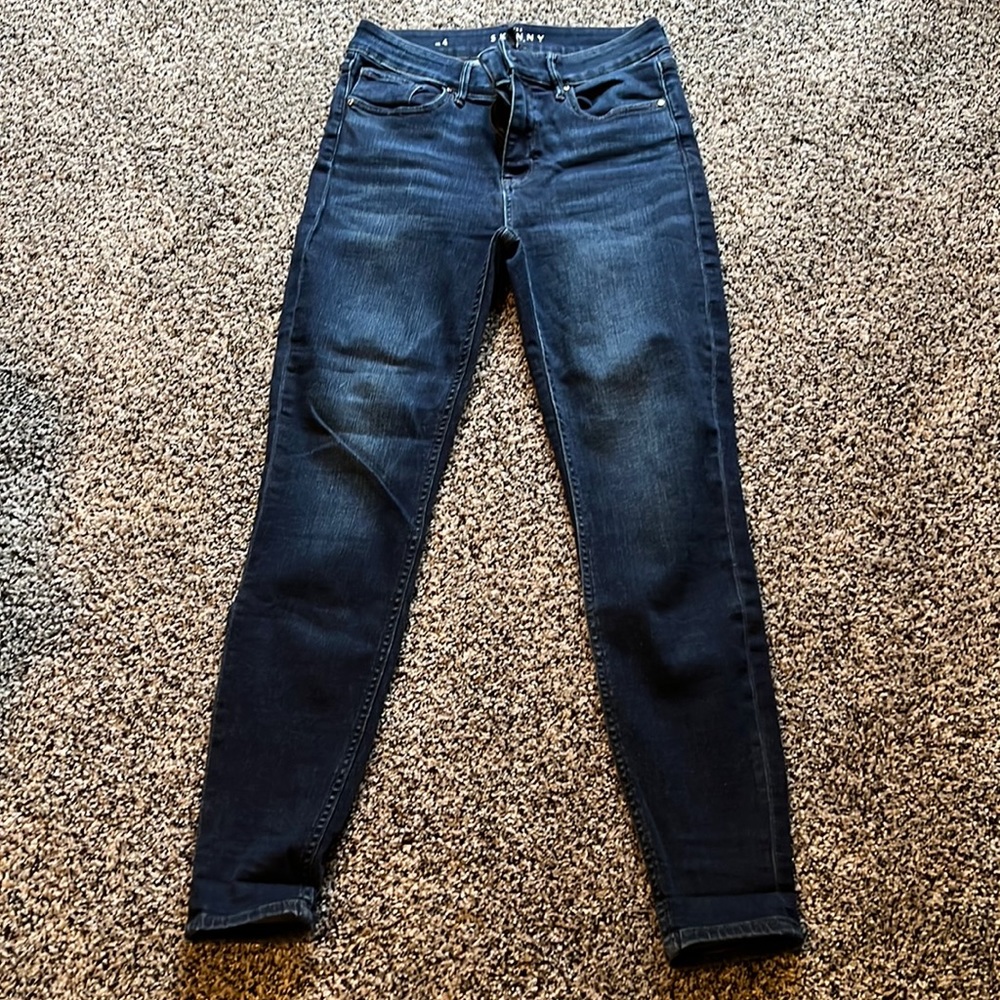 The skinny ankle jeans / 4 regular